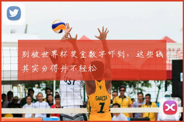 别被世界杯奖金数字吓到，这些钱其实分得并不轻松