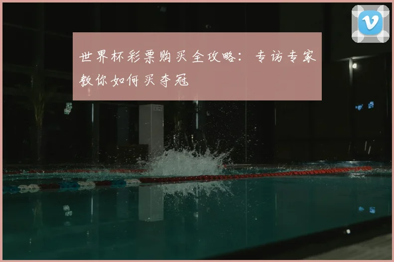 世界杯彩票购买全攻略：专访专家教你如何买夺冠